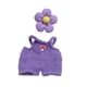thumbnail image 4 of Mono con tirantes de pierna ancha Perfecl para muñecas de 5,91'' Violeta, 4 of 8