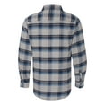 thumbnail image 3 of Burnside Men's Yarn-Dyed Long Sleeve Flannel Shirt, Style 8210, 3 of 3