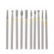 thumbnail image 1 of Taladro de pulido para eliminación de uñas, 10 piezas Brocas para uñas Accesorios para uñas Brocas para uñas Los mejores materiales, 1 of 8