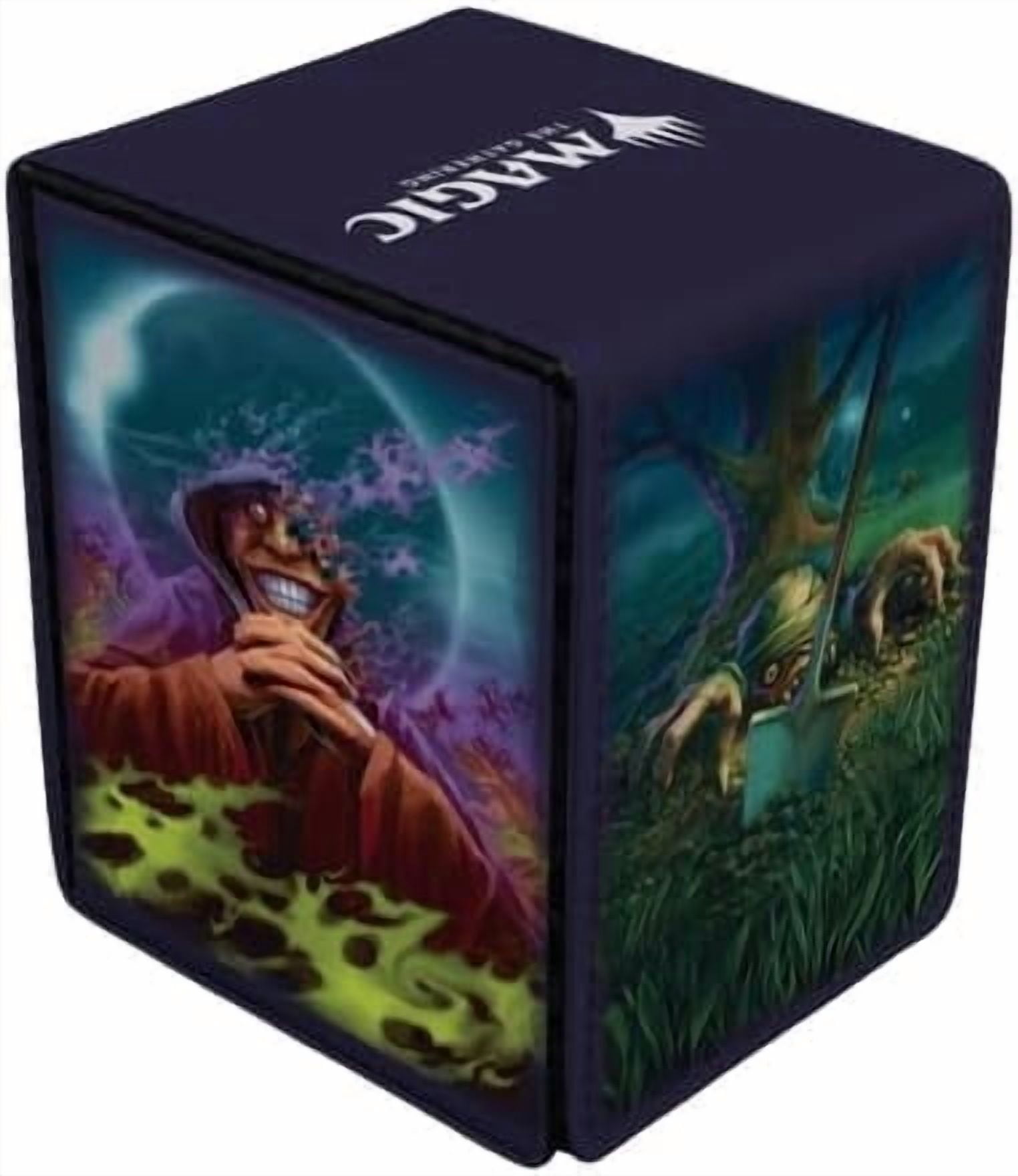 Duskmourn Exhume, Crypt Ghast / Damnation ALCOVE® Flip DECK BOX® for Magic: The Gathering