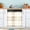 Beige and White Scottish Tartan, variant on Dailycode Dishwasher Magnet Cover Magnetic Fridge Door Cover Home Kitchen Decor, Beige and White Scottish Tartan, 23"x 26"