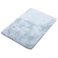 thumbnail image 4 of Alfombra Rectangular Wdftyju Sedosa 90x60cm Moderna Suave Antideslizante Color Gris Plateado, 4 of 7