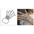 thumbnail image 3 of Pulsera de mano estilo gótico con anillos para fiesta de Halloween, 3 of 9