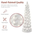 thumbnail image 2 of Juego de 3 árboles de Navidad de cerámica Best Choice Products, 2 of 7