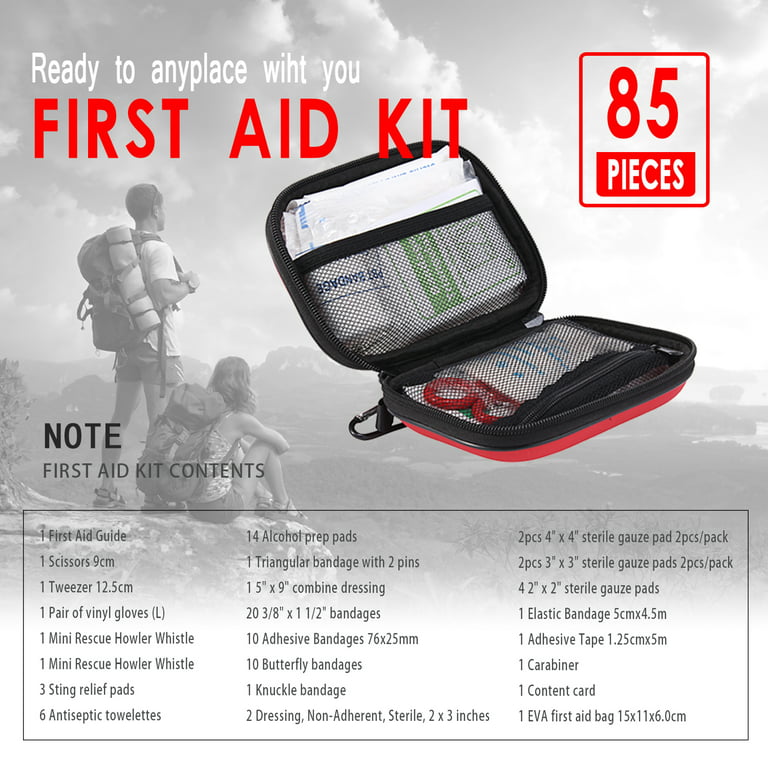 Outdoor Camping Gear Hiking Emergency Equipment Rescue First Aid