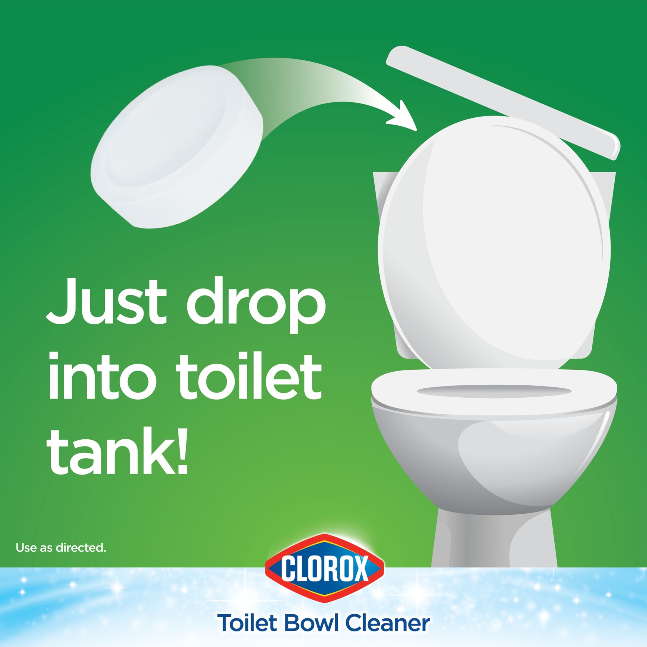 Clorox Bleach Automatic Toilet Bowl Cleaner Tablets, 4 Pack - image 5 of 11