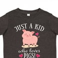 thumbnail image 4 of Inktastic Just a Kid Who Loves Pigs Boys or Girls Toddler T-Shirt, 4 of 5