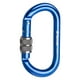 thumbnail image 5 of 25KN Mosquetón resistente Mosquetón Mosquetón Escalada Andamio Arbolista Blue Screwgate Cola Mosquetón de escalada en roca, 5 of 7