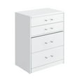 thumbnail image 3 of Picket House Furnishings Aurora Mini Dressing Table with Stool, LED and USB in Glossy White, 3 of 10