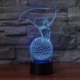 thumbnail image 1 of 3D Golf Night Light Touch Table Desk Optical Illusion Lamps, 1 of 5