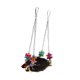 thumbnail image 1 of Columpio de tejida de ratán, jaula para pájaros, casa, mordeduras para mascotas, juguetes para escalar loros Dia.12cm Yuyangstore Nido de pájaro mascota, 1 of 8