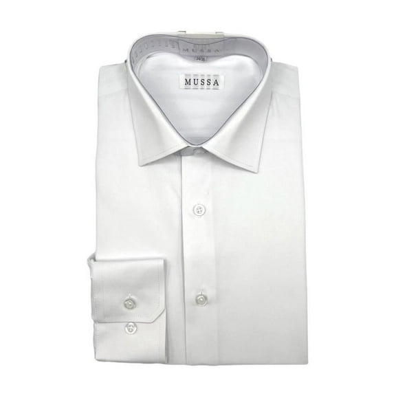White, Slim Fit 16" Neck 36/37" Sleeve