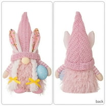 geerera Easter Bunny Gnomes Plush Doll,Cute Faceless Dwarf,Easter Decor for Home, Indoor, Office, Desk,Spring Easter Rabbit Centerpiece Table Decorations-Funny Easter Gifts for Women