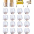 thumbnail image 1 of 16 Pcs Silicone Chair Leg Floor Protectors With Felt Prevent Scratches, 1 of 3