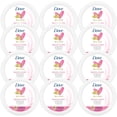 thumbnail image 1 of Dove Nourishing Body Care, Face, Hand, and Body Beauty Cream for Normal to Dry Skin Lotion for Women with 24-Hour Moisturization, 12-Pack, 2.53 Oz Each Jar, 1 of 3