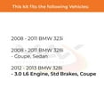thumbnail image 2 of MAX Advanced Brakes - Brake Kit For 2008-2013 BMW 328i (Coupe)| Carbon Ceramic Brake Pad and Rotor Kit Front and Rear| Cross-Drilled Brake Rotors, 2 of 9