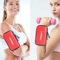 thumbnail image 6 of Ywbawe Fitness Armband Phone Holder with Reflective Strip & Zippered Pocket for Running Gym Workouts 1-Pack, 6 of 8