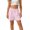 W122 Pink, variant on Landzoo Girls Shorts Solid Color Elastic Waist Sweet Summer Cozy Soft Girls Active Shorts Size 5-6 Years Blue