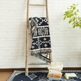 thumbnail image 7 of Bailu Sofa Throw Cotton Thread Knitted Throw with Tassels Geometric Bohemian Sofa Cover Bed Blanket Home Decor (Color: 05, Size: 90x90cm 1 piece), 7 of 7