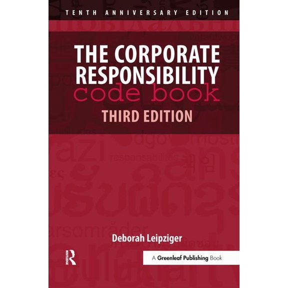 The Corporate Responsibility Code Book, (Hardcover)