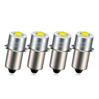 led bulb for milwaukee flashlight 2Pack Upgrade 18V 12V 19.2V 6-24 Volt and 3W 247LM and PR2 P13.5S Led Conversion kit Ryobi Craftsman Lamp Upgrade LED Bulb (2) : Tools & including a low light mode Milwaukee 2735-20 LED Flashlight M18