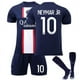 thumbnail image 1 of 2223 Paris Saint-Germain Messi Jersey Home No. 10 Neymar Mbappé No. 7 PSG Camiseta de fútbol para niños, 1 of 3