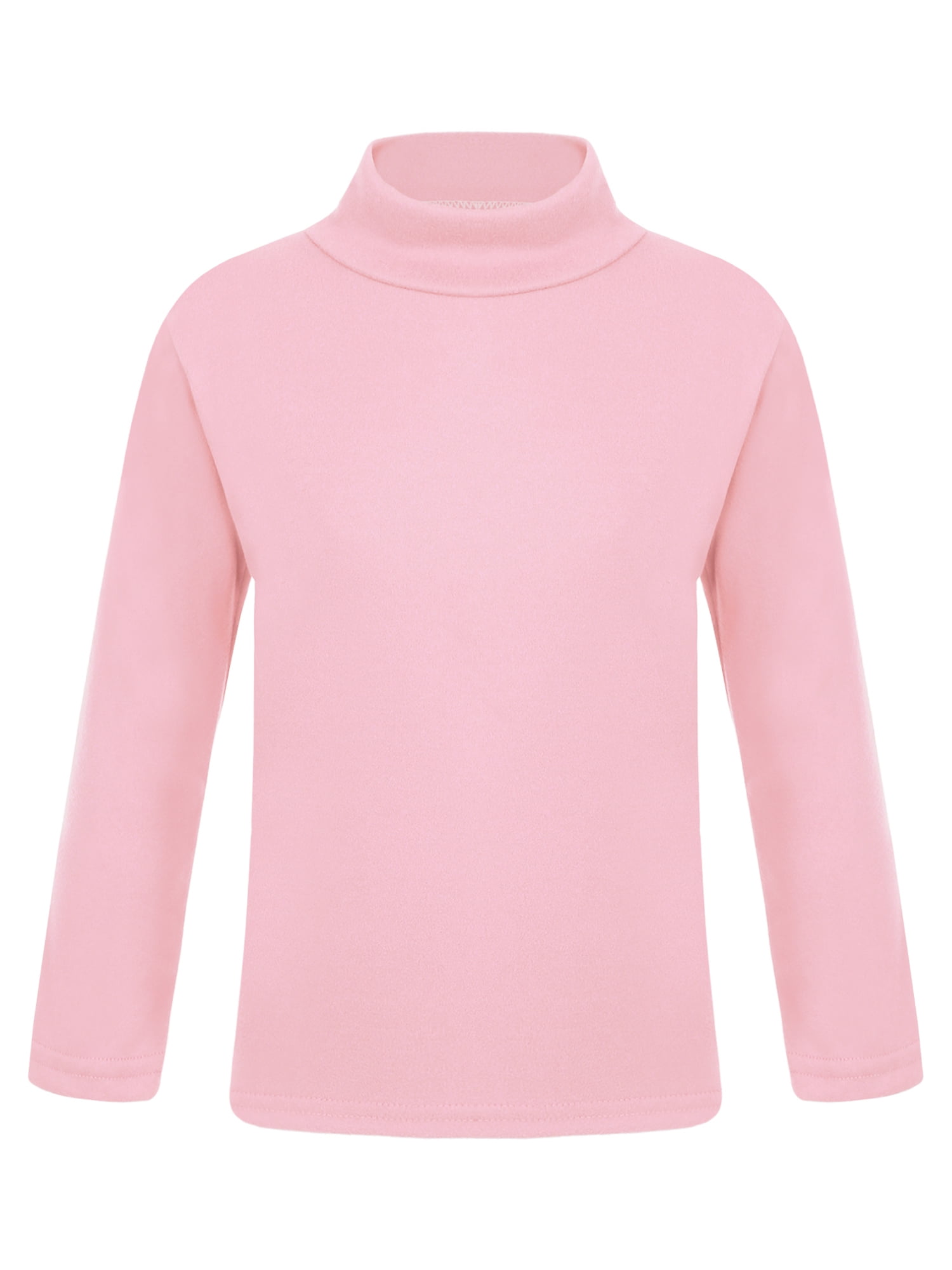 Haut Thermique Manches Longues Enfant - Sous-Vêtement Chaud Hiver Col Roulé - Fille Et Garçon 2 à 12 Ans - Polyester Isotherme