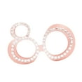 thumbnail image 1 of Lunettes en Strass Accessoire Photo Fête Pâques Anniversaire Lunettes 80, 1 of 8