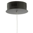 thumbnail image 6 of JONATHAN Y Loop 7.75" Adjustable Integrated LED Metal Ring Pendant, Black, 6 of 7