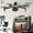 Black, variant on YUNAFFT GPS Drone With 4.5 Inch Screen Remote Control Brushless Motor And Cool Lights Drones 5G RC Quadcopter Altitude Hold Obstacle Avoidance For Kids Adults