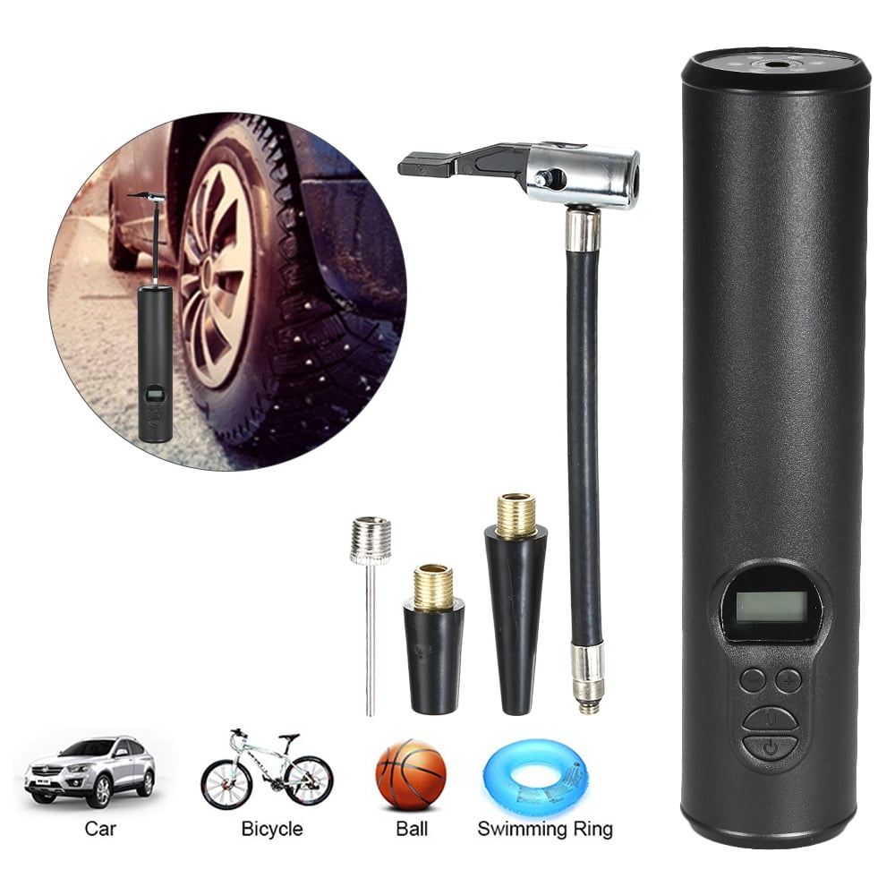 Portable Air Compressor Mini Air Inflator Hand Held Tire Pump with