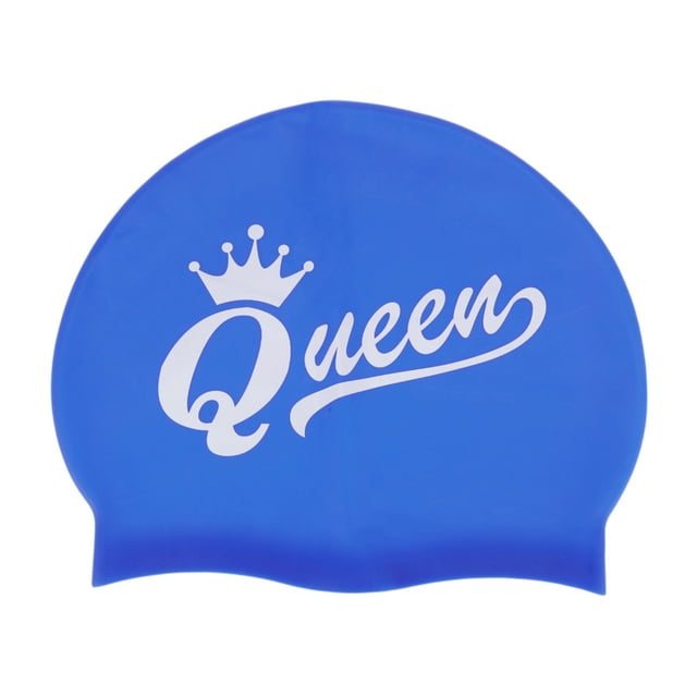 Gorro de Natación Impermeable Único 1 Pc Azul