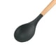 thumbnail image 4 of Cuchara de servicio sólida Uxcell Utensilio de cocina Utensilios de cocina Gadgets de mango de madera para utensilios de cocina antiadherentes de silicona, 4 of 5