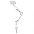 thumbnail image 1 of White Articulating Arm Phone Mount with Clip for Video and Phone Use Adjustable Angle and Size, 1 of 5