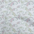 thumbnail image 1 of oneOone Georgette Viscose Light Blue Fabric Asian Paisley Sewing Craft Projects Fabric Prints By Yard 42 Inch Wide, 1 of 4