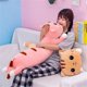 thumbnail image 5 of Almohada de Cuerpo de Peluche de Gato Largo Lindo Kawaii Animales de Peluche de Gato Peluches Suaves Almohada para Dormir de Gatito de Algodón Mimoso Almohada para la Espalda Muñeco de Peluc, 5 of 5