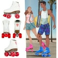 thumbnail image 5 of Crazy Skates Retro Adjustable Roller Skates | Adjusts to fit 4 shoe Sizes | Classic Quad Skates for Kids and Adults, 5 of 7