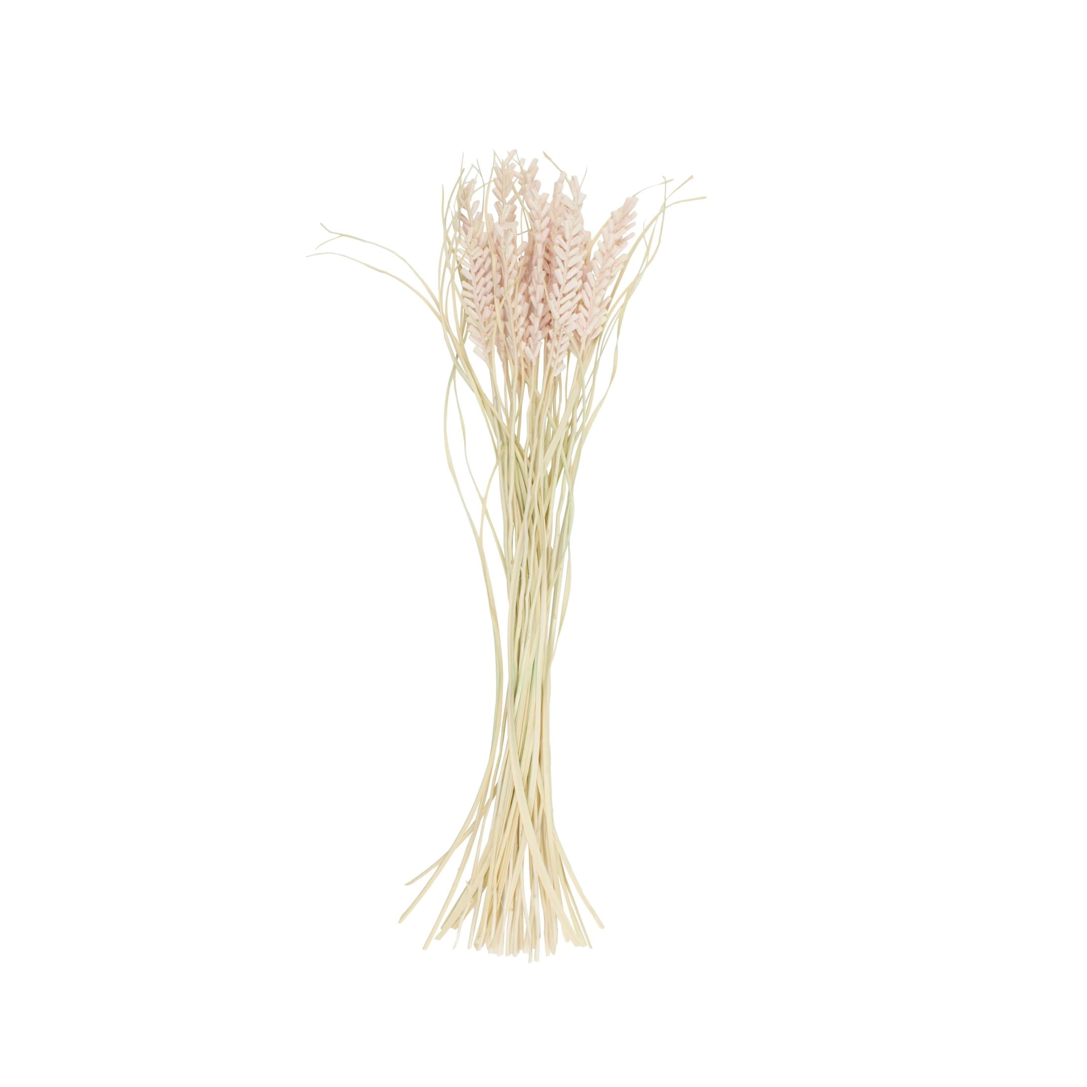 41" Tall Floral Bouquet Dried Plant Natural Foliage Bouquet with Cream Stems, by DecMode