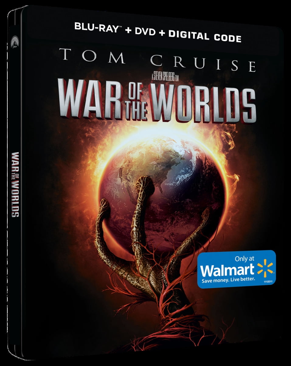 War of the Worlds (Walmart Exclusive) (Blu-ray + DVD + Digital Copy) Steelbook