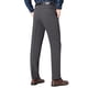 thumbnail image 4 of Pantalones de traje casuales con bolsillos y botones de color liso para hombre, 4 of 4