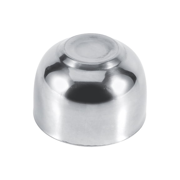 Premium Men's Stainless Steel Shaving Soap Bowl Cup Mug for Beard Hairdressing Tool 2.91 in / 7.4 cm