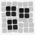 thumbnail image 1 of DONECO Pads TENS Unit 2X2 48 Pcs Pads de Remplacement Patchs d'Électrode pour Électrothérapie, 1 of 1