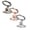 Gold*1+Gray*1+Siver*1, variant on Dual Ring 360 Rotatable Metal Phone Grip Kickstand, 2-in-1 Back Mount Finger Holder for Desk Gym Travel(1PC,Silver)