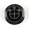 thumbnail image 1 of BM-W Emblem Motorhuv Logotyp för Thunder all black, 1 of 5