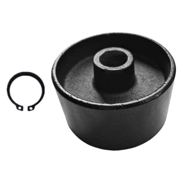 Rueda para gato hidráulico profesional, repuestos, rueda universal de metal, fácil de instalar Rueda de 88 mm con orificio de 20 mm