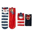 thumbnail image 3 of Christmas Socks Gift Set 4 Pairs Of Festive Patterned Comfortable Cotton Socks Unisex Gift, 3 of 3