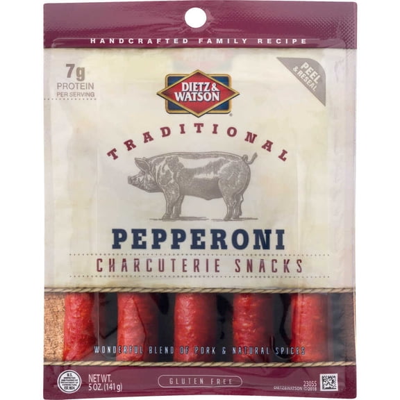 Dietz & Watson Traditional Pepperoni Charcuterie Snacks