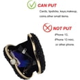 thumbnail image 6 of Cute Heart Shape Clutch Purse Mini Love Heart Rhinestone Wedding Handbag Party Women Purse, 6 of 7