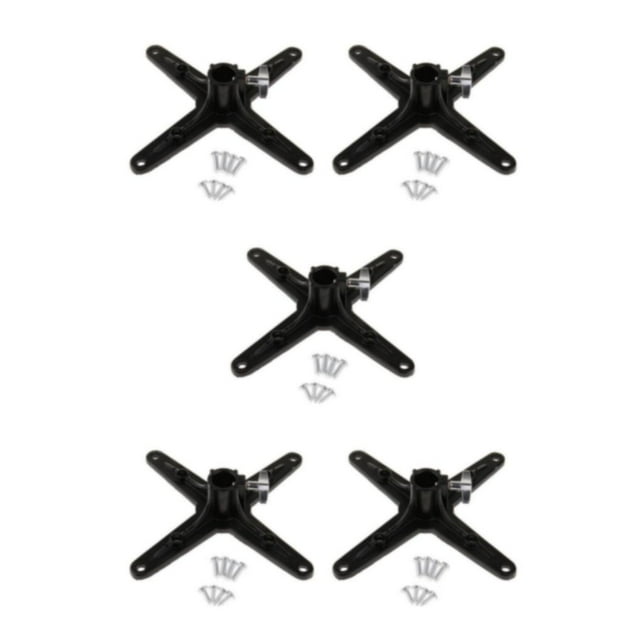 Ruiboury Tabouret Réglable pour Tambour Siège Trône Base Sécurisée pour Pieds Antidérapants pour Batteurs et Percussionnistes Type 1 5 Pcs