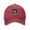 Red, variant on U.S. Army Emblem Unisex Adult Washed Denim Cotton Sport Outdoor Baseball Cap Adjustable Cowboy Baseball Hat